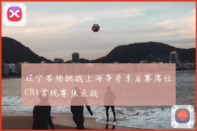 辽宁客场挑战上海争夺季后赛席位CBA常规赛焦点战