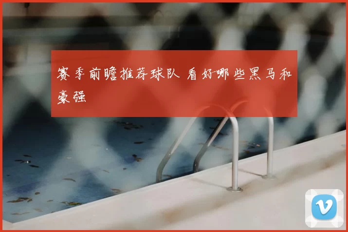 赛季前瞻推荐球队 看好哪些黑马和豪强