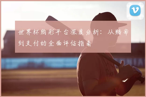 世界杯购彩平台深度分析:从赔率到支付的全面评估指南
