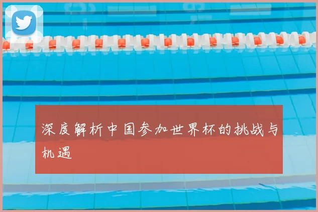 深度解析中国参加世界杯的挑战与机遇