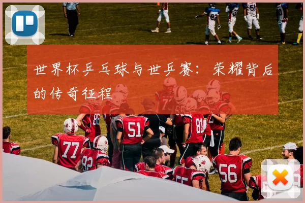 世界杯乒乓球与世乒赛:荣耀背后的传奇征程